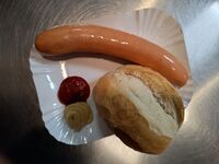 Bockwurst mitnehmen